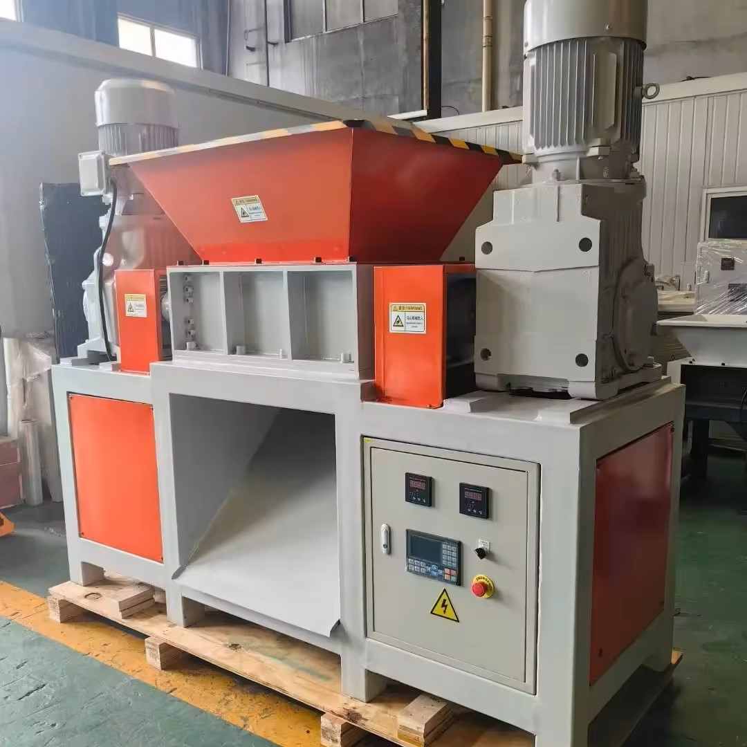 塑料粉碎回收電子廢物處理機