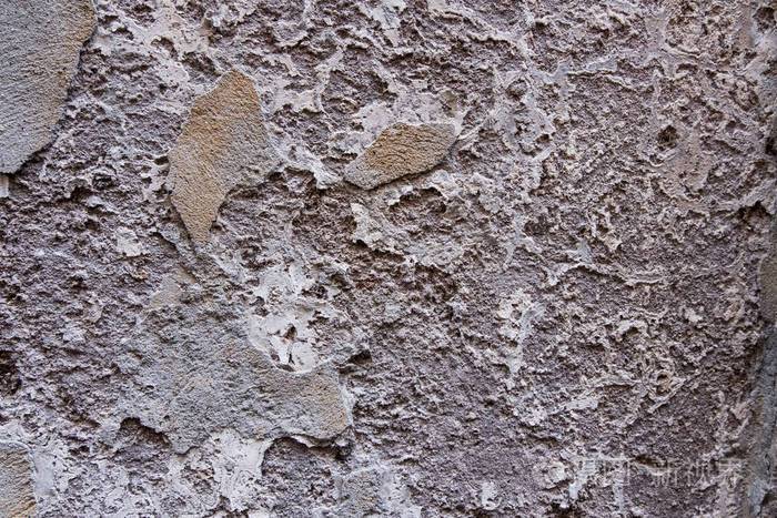 磨損剝落石膏混凝土墻體照片-正版商用圖片0pt9qa-攝圖新視界