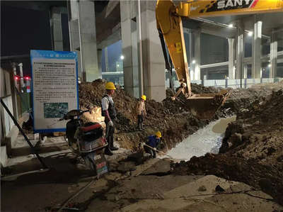 03省道東復線高架南延工程(地面道路部分)順利通過交工驗收