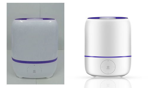 產品精修 鼠繪加濕器 白底效果圖