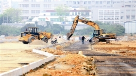 石獅紅塔灣旅游公路一標段即將開鋪瀝青