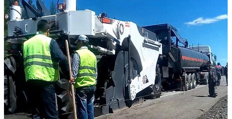 德工新型路面冷再生機再次發(fā)往俄羅斯