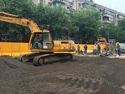 金華市解放西路改造工程(雙龍北街至回溪街)每日一報